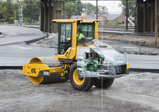 Walsen Enkele-trommelwals Volvo SD160B