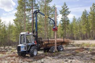 Bosbouwmachines Forwarders Vimek 608-2