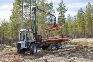 Bosbouwmachines Forwarders Vimek 608-2