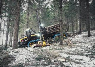 Bosbouwmachines Forwarders Ponsse Bison