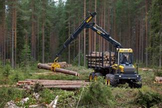 Bosbouwmachines Forwarders Ponsse Buffalo