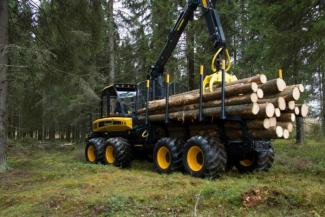 Bosbouwmachines Forwarders Ponsse Elk