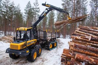 Bosbouwmachines Forwarders Ponsse Elk