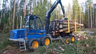 Bosbouwmachines Forwarders Rottne F 15 C