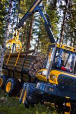 Bosbouwmachines Forwarders Ponsse Wisent