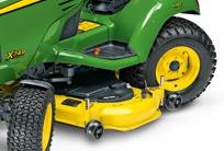 Voertuigen Compacttrekkers John Deere X 740