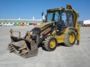 Graaflaadmachines Caterpillar 428 C