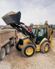 Graaflaadmachines Caterpillar 444E 4x4