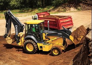Graaflaadmachines John Deere Construction 710L