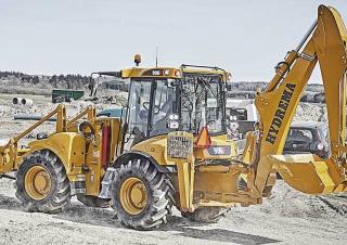 Graaflaadmachines Hydrema 906F