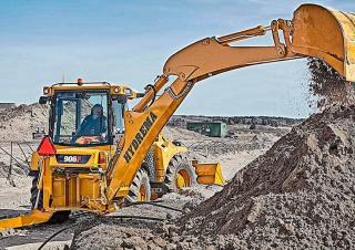 Graaflaadmachines Hydrema 906F