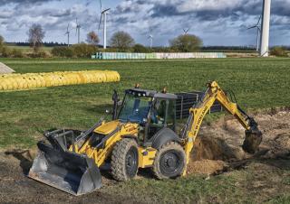 Graaflaadmachines New Holland B115C