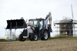 Graaflaadmachines Terex TLB 890