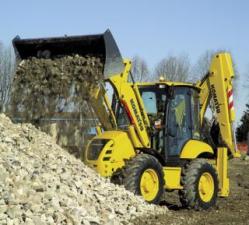 Graaflaadmachines Komatsu WB93S-5E0