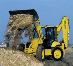 Graaflaadmachines Komatsu WB97S-5E0