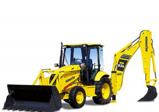 Graaflaadmachines Komatsu WB93R-5 