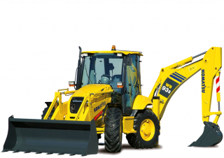 Graaflaadmachines Komatsu WB93S-5 