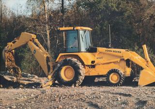 Graaflaadmachines John Deere Construction 710 B