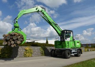 Graafmachines in overslaguitvoering Sennebogen 735M E  