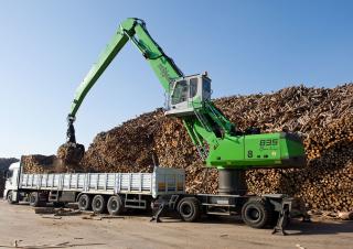 Graafmachines in overslaguitvoering Sennebogen 835M E 