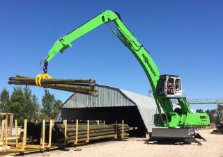 Graafmachines in overslaguitvoering Sennebogen 835M E 