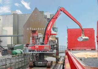 Graafmachines in overslaguitvoering Sennebogen 840R E 