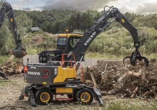 Graafmachines in overslaguitvoering Volvo EW200E