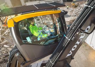 Graafmachines in overslaguitvoering Volvo EW200E