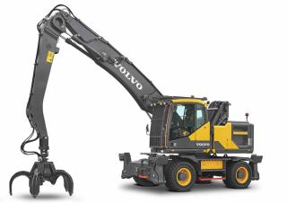 Graafmachines in overslaguitvoering Volvo EW200E