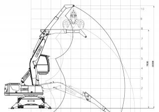 Graafmachines in overslaguitvoering Minelli M30