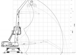 Graafmachines in overslaguitvoering Minelli M35