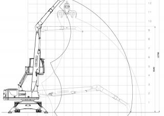Graafmachines in overslaguitvoering Minelli M35