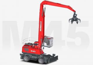 Graafmachines in overslaguitvoering Minelli M45