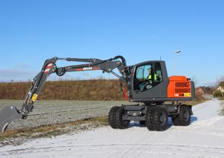 Mobiele graafmachines Atlas 140 W
