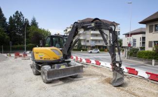 Mobiele graafmachines Mecalac 714 MW e