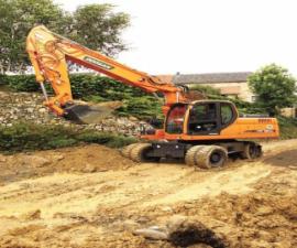 Mobiele graafmachines Doosan DX190W-3