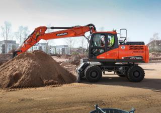 Mobiele graafmachines Doosan DX190W-5