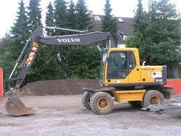 Mobiele graafmachines Volvo EW160B
