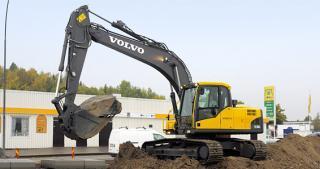 Mobiele graafmachines Volvo EW180C