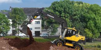Mobiele graafmachines Volvo EW210D