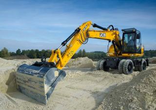 Mobiele graafmachines JCB JS145W