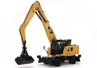 Graafmachines in overslaguitvoering Caterpillar MH3024