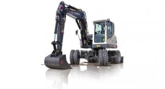 Mobiele graafmachines Terex TW 85