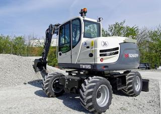 Mobiele graafmachines Schaeff TW 95