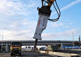 Aanbouwdelen Hydraulische brekers AJCE AB-180F