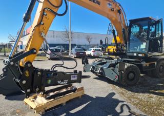 Aanbouwdelen Hydraulische brekers Daemo B180