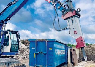 Aanbouwdelen Hydraulische brekers Demarec DFX-150