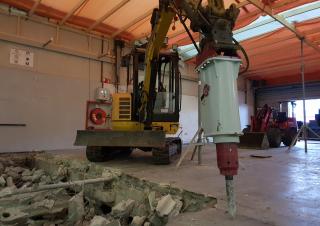 Aanbouwdelen Hydraulische brekers Demarec DSB-3