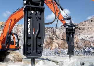 Aanbouwdelen Hydraulische brekers Doosan HB04