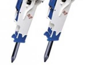 Aanbouwdelen Hydraulische brekers Komac TOR 55S